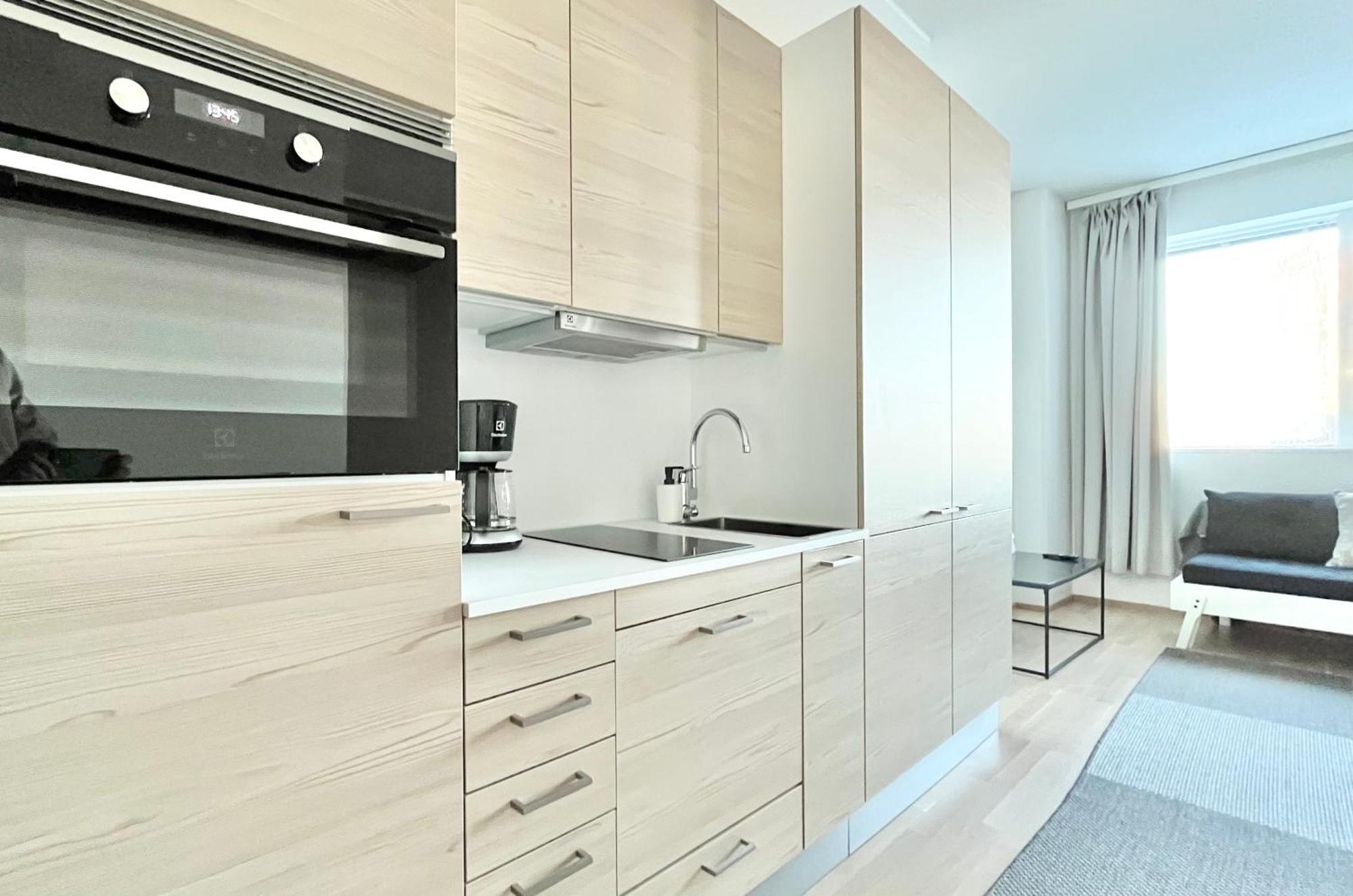 City Home Finland Arena Suite - Perfect Location With City View تامبير المظهر الخارجي الصورة