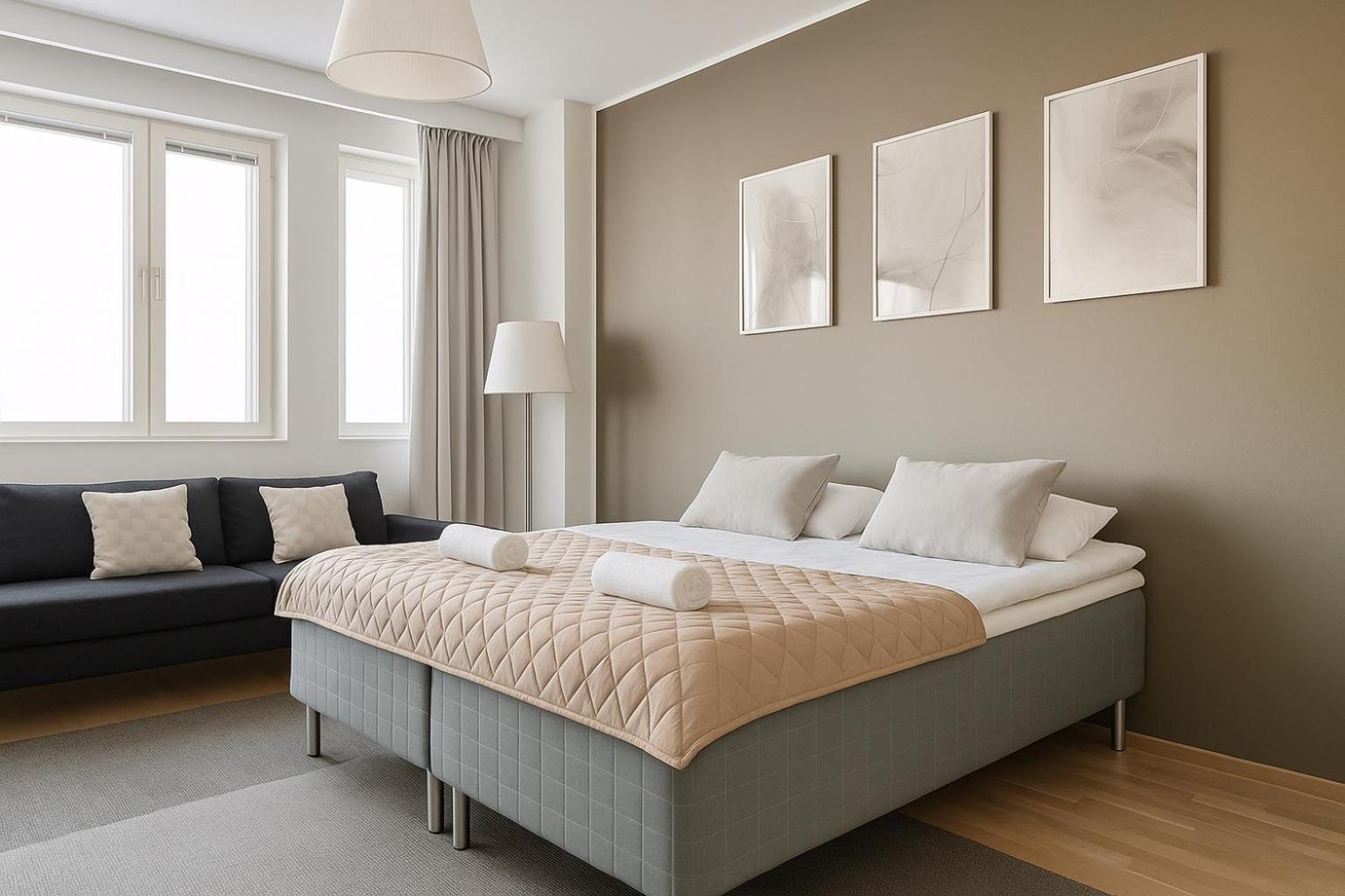 City Home Finland Arena Suite - Perfect Location With City View تامبير المظهر الخارجي الصورة